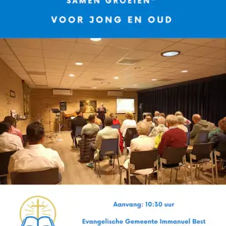 Kom luisteren naar de inspirerende gastspreker