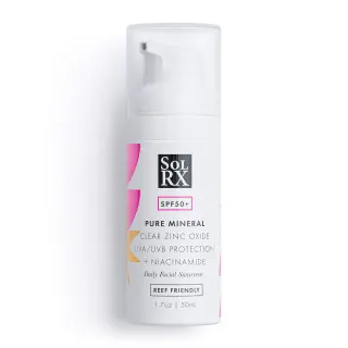 Pure Mineral SPF 50 Face Sunscreen No White Cast 1.7oz