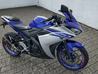 YAMAHA YZF-R 3 . Årg 2018 - pris 41.900,-