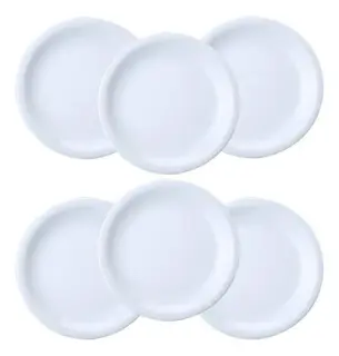 6 Pratos Sobremesa Confeitaria Restaurante Porcelana Schmidt