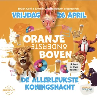 Oranje Ondersteboven in Ermelo