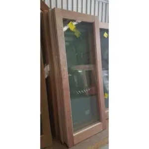 Meranti Single Light Glass Door 2040mm x 820mm x 38mm