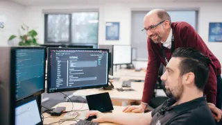 Fentons Team performing business IT support maintenance