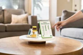 2-Dose Medication Tracker & Pill Reminder