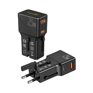 MINI Travel Adaptor 25W 1 USB-A + 1 USB-C Charger