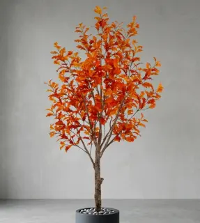 Artificial Autumn Oak Tree (270cm)