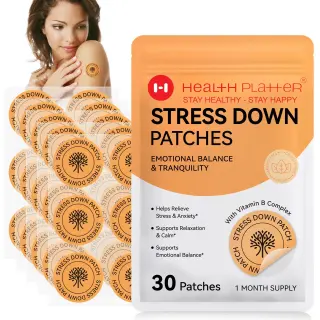 Stress Down Patches – Emotional Balance & Tranquility Health Platter (30-Day Supply)