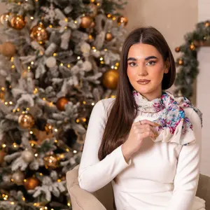Eșarfa Merry Blue