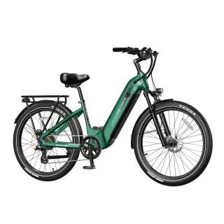 Heybike Hybrid Emerald Green