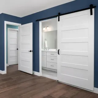 Interior door styles