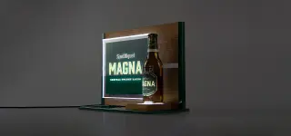 Expositor Luminoso Halobright. San Miguel "Magna" - ArtPLV