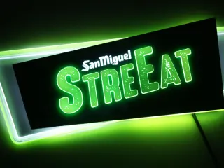 Luminoso StreEat. San Miguel - ArtPLV