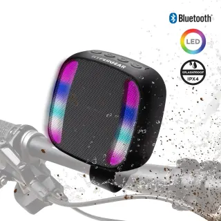 HyperGear Spin Cycle LED Wireless Bike Speaker | MaxFoot Electric Bike - Shop Now