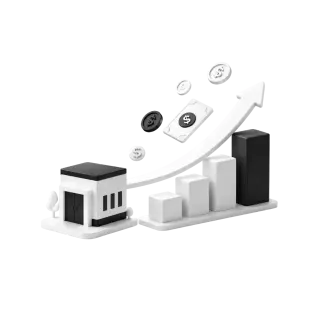 Business growth outcome visual