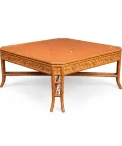 Chinoiserie Square Coffee Table
