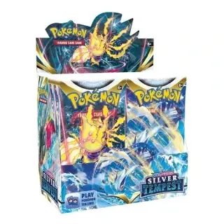 Pokémon Silver Tempest Booster Box (36 Packs) In Plexiglas Case