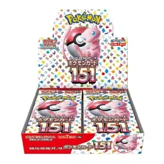 Pokémon 151 MEW Japanse Booster Box