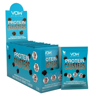 VOW Nutrition Protein Clusters Milk Chocolate Crunch x 12 Pack