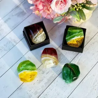 Birthstone Amino Acid Jewelry Soap Workshop 誕生石氨基酸寶石皂工作坊