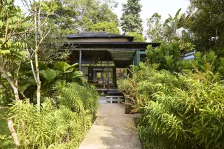 Kasturi Cabin entrance