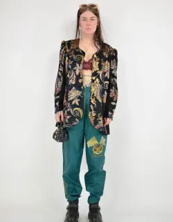 Paisley suit jacket