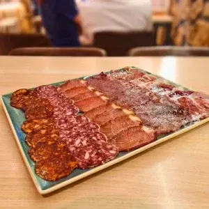 Tabla de embutidos ibéricos