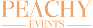 Peachy Events logo