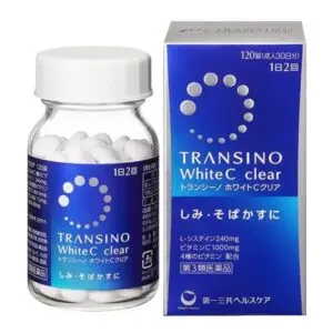 Viên Uống Trắng Da Giảm Nám TRANSINO WHITE C CLEAR – 120 Viên