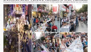 Bortar’dan 10.000 Kişilik İftar Yemeği