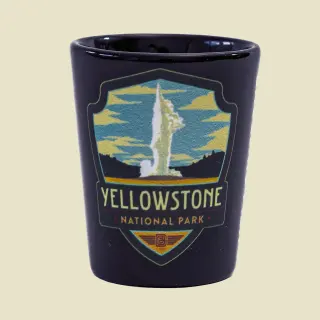 Yellowstone National Park Shot Glass