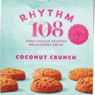 Biscuits Coconut Crunch, 135 gram. Rhythm 108