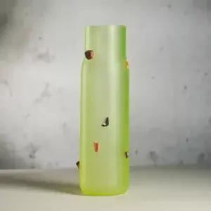 BANDASKA VASE MATTE TALL — URANIUM