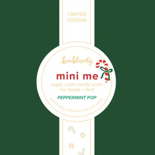 Mini Me Sugar Cube Candy Scrub - LIMITED EDITION Peppermint Pop