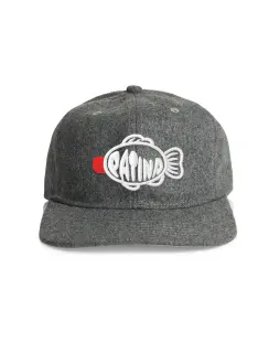 Patina Soy Sauce Fish Wool Cap Steel