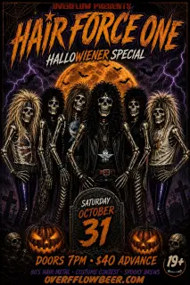 HAIR FORCE ONE - HALLOWIENER SPECIAL