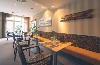 Essen gehen im Restaurant "Plattdüütsch" vom Centralhotel Binz auf der Insel Rügen