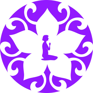 Flowing Om logo