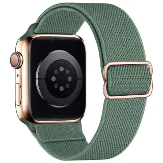 V2 Klokkereim til Apple Watch (Elastisk og justerbar) Furugrønn