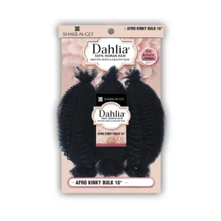Shake N Go Dahlia 100% Human Hair Braid - AFRO KINKY BULK 16