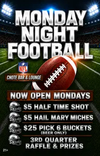 Monday Night Football at C Note