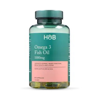 Holland & Barrett Omega 3 Fish Oil 1000mg 60 Capsules