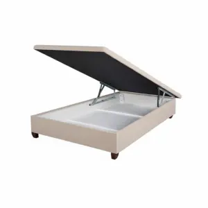 Upholstered Storage Bed Frame – Custom Colors Available