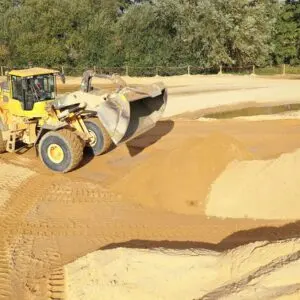 Sand gravel