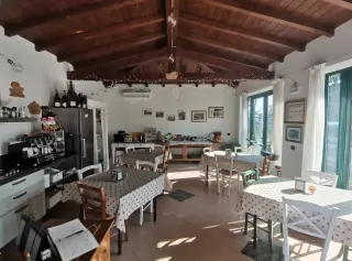 Cucina e sala da pranzo B&B Ca’Restom