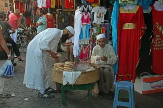 עולם התבלינים — השוק במרקש