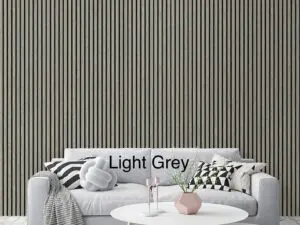 Acoustic wooden wall panels