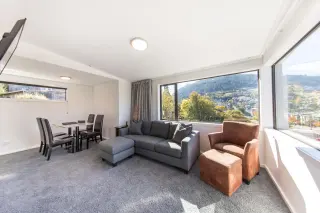 Interior View of 1 bedroom mountain view apartment