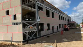 Building under construction - Alternate close up