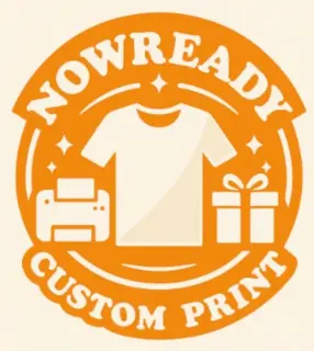 Now Ready Custom Print logo