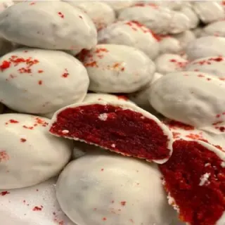 Μελομακάρονα red velvet